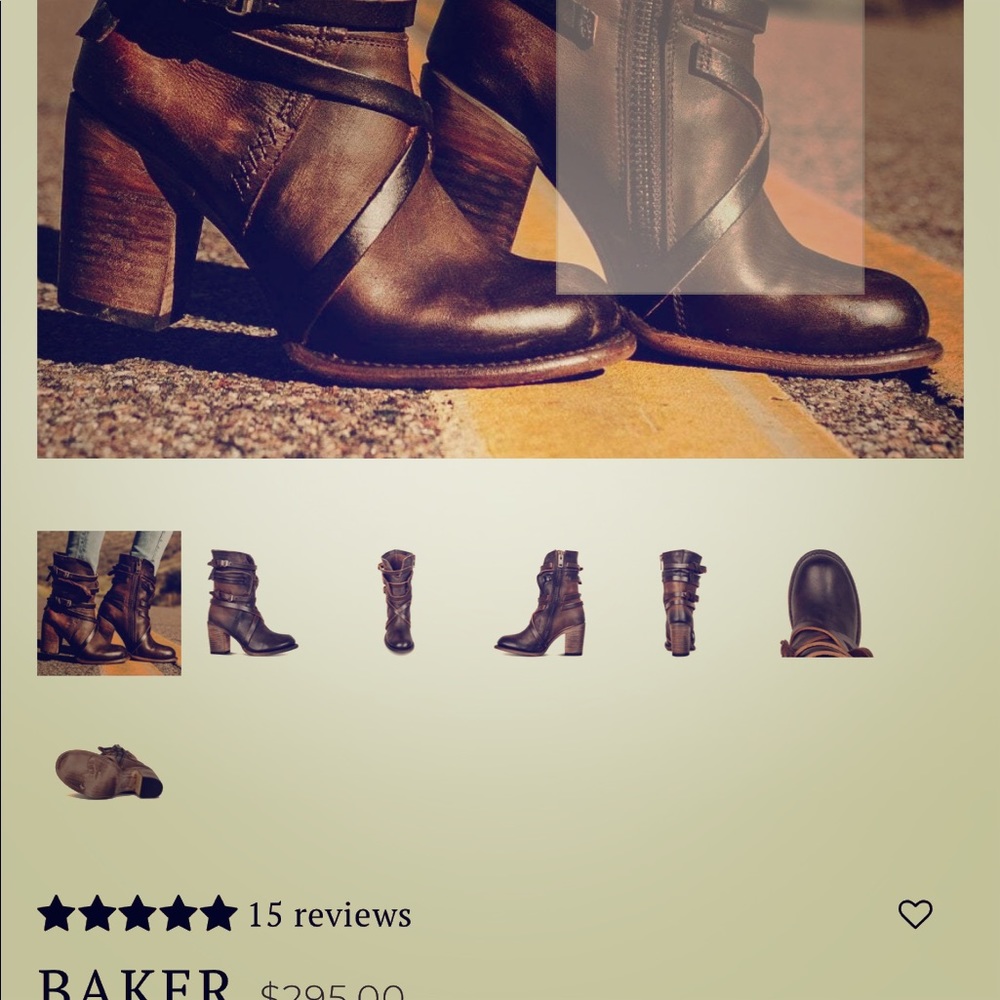 Baker freebird boot size 7